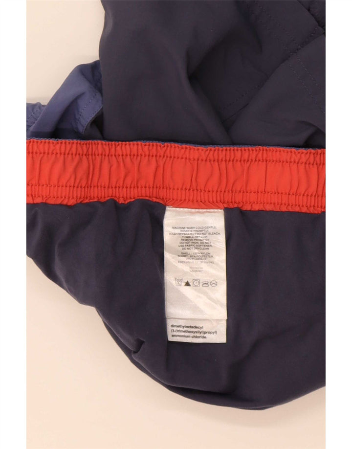 Skort damski Columbia UK 14, duży granatowy nylon z blokami kolorów