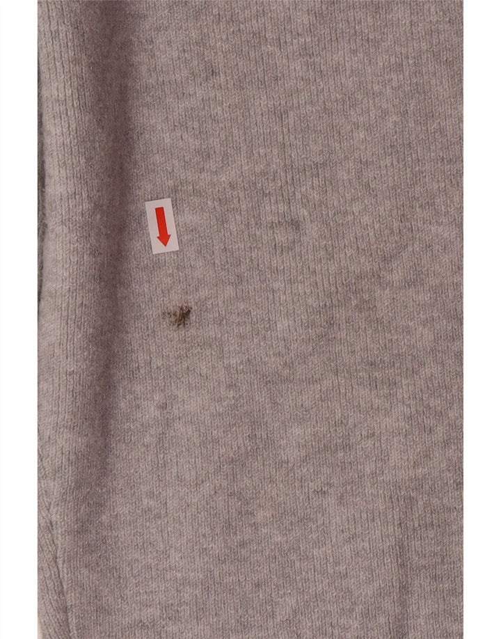 Damskie spodnie dresowe JACK WILLS Joggers UK 16, duże, szare nakrapiane