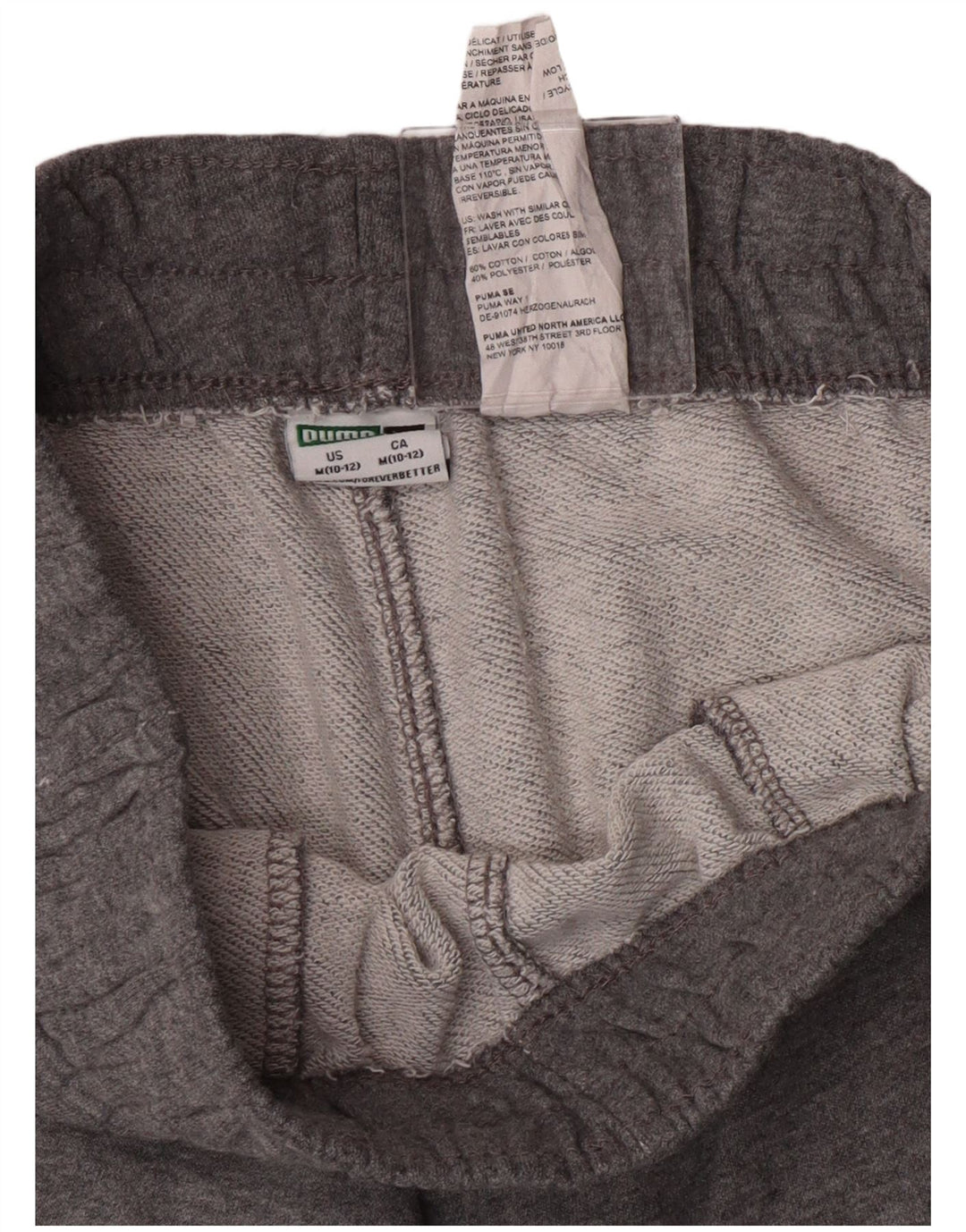 Chłopięce spodnie dresowe Puma Joggers 10-11 lat, średnio szara bawełna