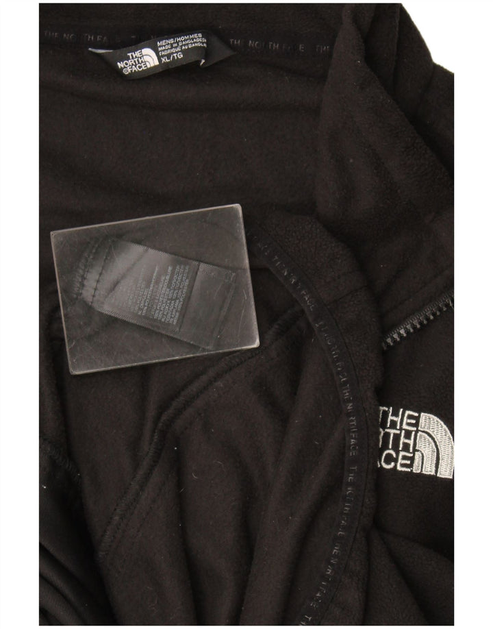 Męska kurtka polarowa The North Face UK 42 XL, czarna, poliestrowa