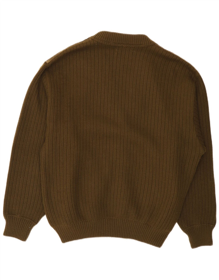 Męski zamszowy sweter Malagrida XL, zielony