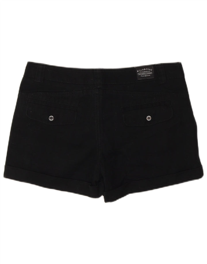 Damskie spodnie Billabong US 10 Large W32, czarna bawełna
