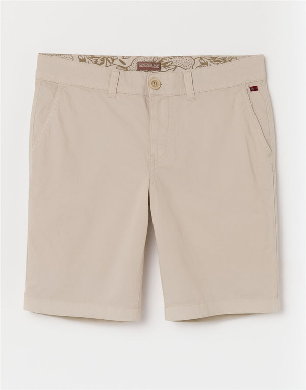 Damskie spodenki chino Napapijri IT 40 Small W27 Biała bawełna