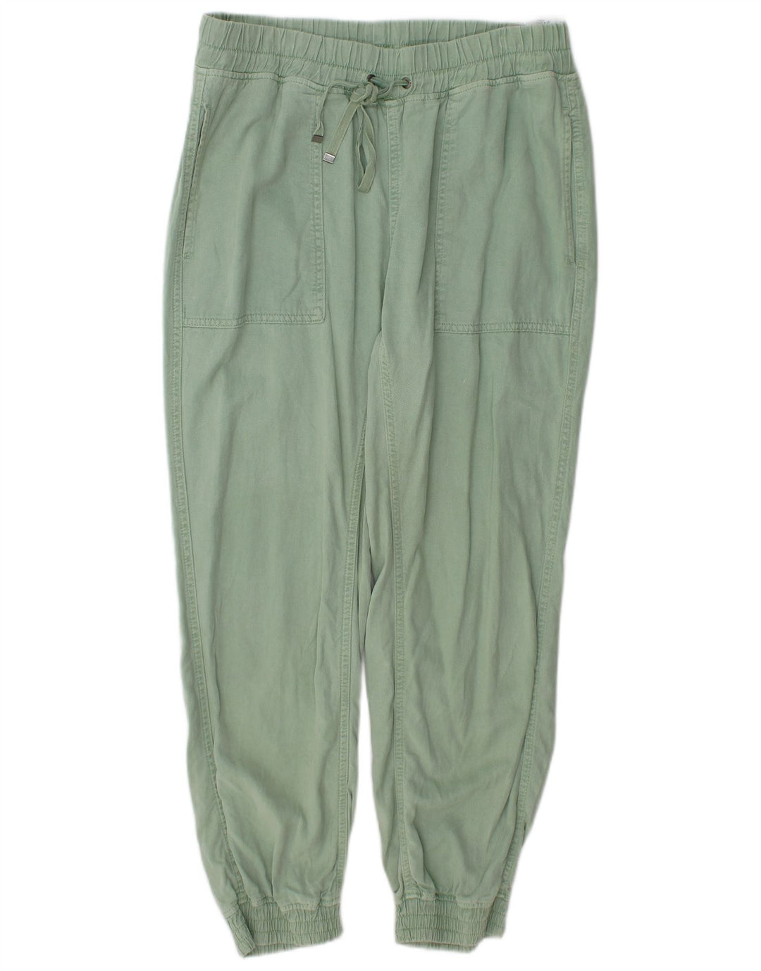 Damskie spodnie joggery Zara Medium W28 L27 Zielony Lyocell