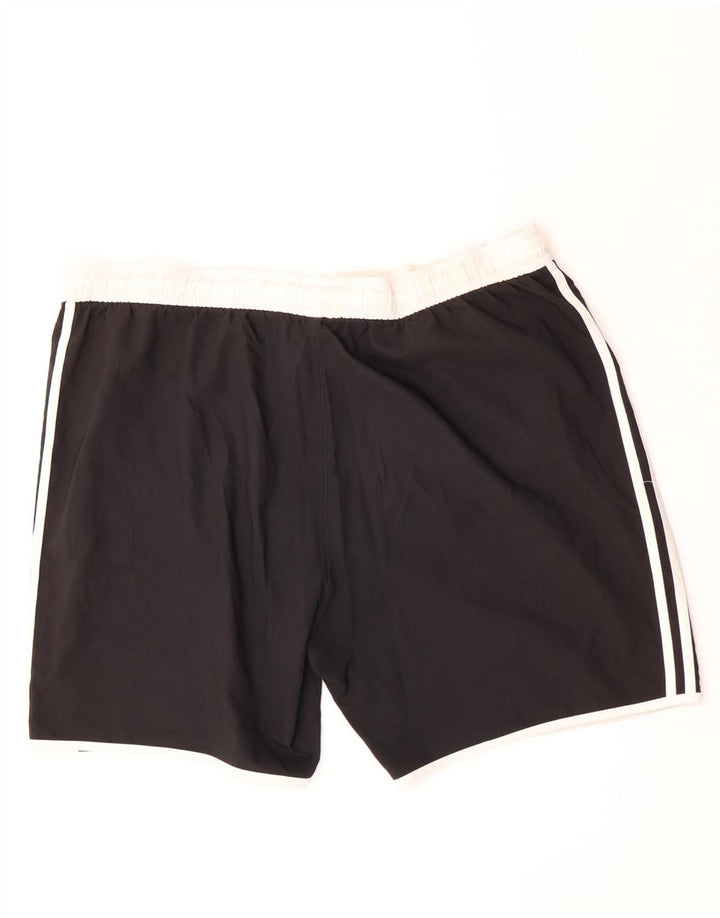 Męskie spodenki sportowe Adidas 3XL Czarny poliester z blokami kolorów