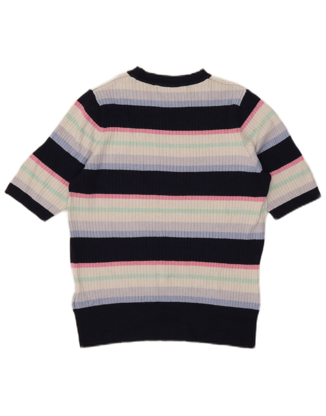 Marks & Spencer Damski sweter z dekoltem w łódkę, UK 14, średni granatowy