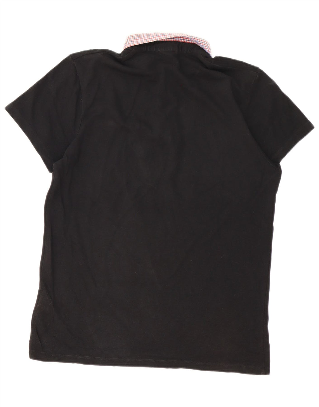 Męska koszulka polo Jack & Jones, duża, czarna, bawełniana