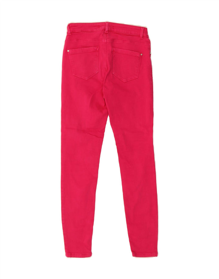 ZARA Womens Skinny Jeans US 6 Medium W28 L27 Pink Vintage Zara and Second-Hand Zara from Messina Hembry 
