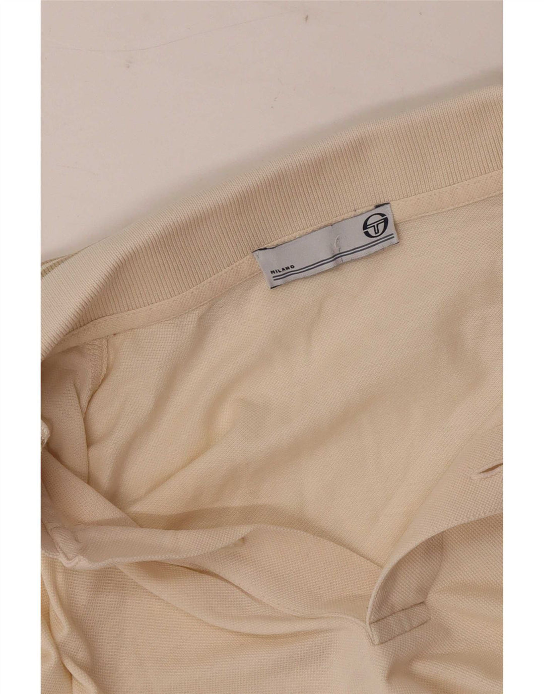 Męska koszulka polo Sergio Tacchini z długim rękawem XL, beżowa