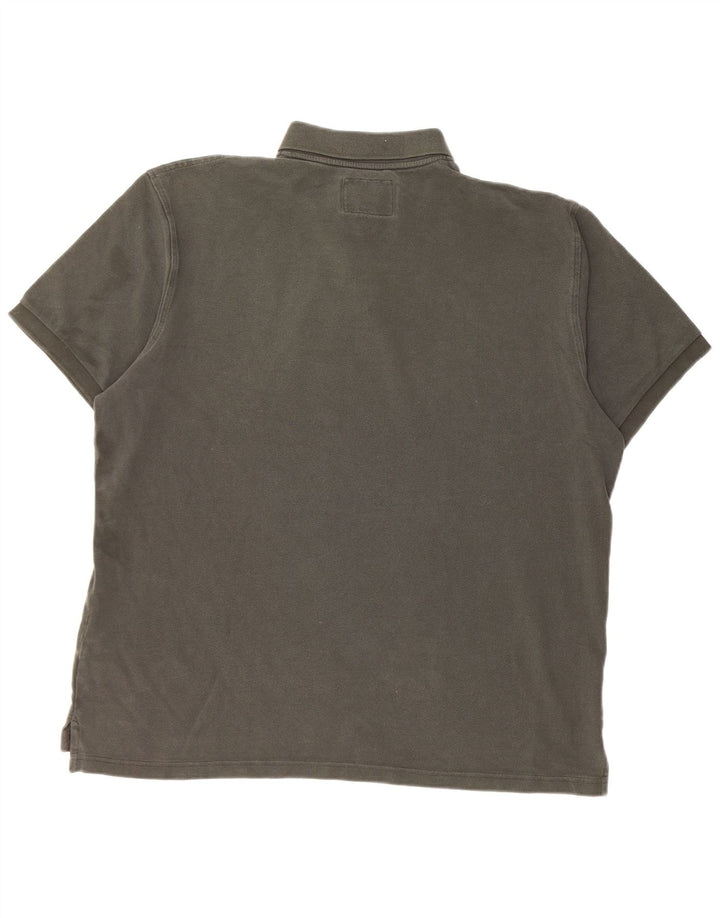 Męska koszulka polo J. Crew XL, szara, bawełniana