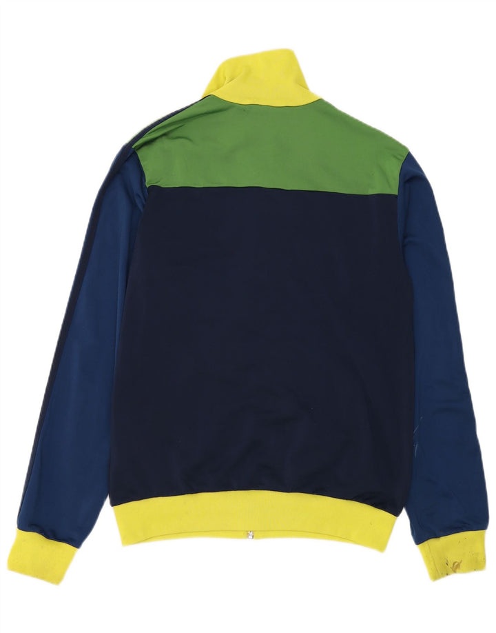 Męska bluza dresowa Adidas, średnia, wielokolorowa, poliestrowa z blokami kolorów