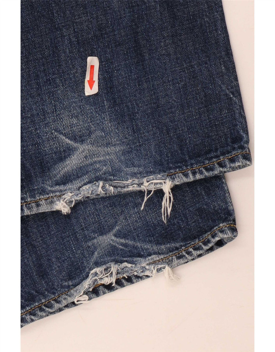 Męskie proste dżinsy Carhartt W32 L34 Granatowa bawełna
