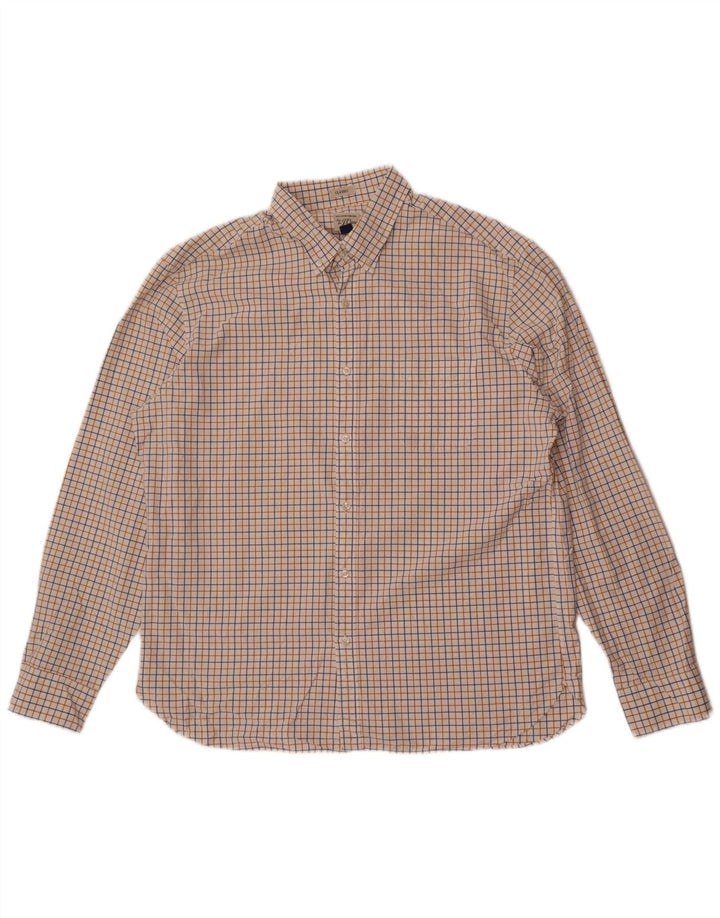 Koszula męska J. Crew o klasycznym kroju XL, bawełniana w białą kratkę