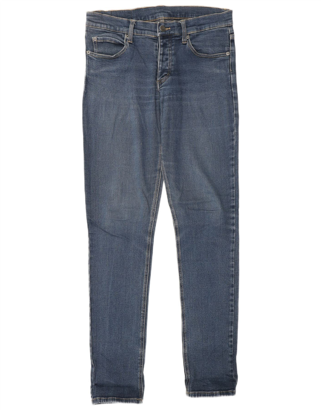 TANIE MĘSKIE Dżinsy Skinny W31 L34 W PONIEDZIAŁEK Niebieskie