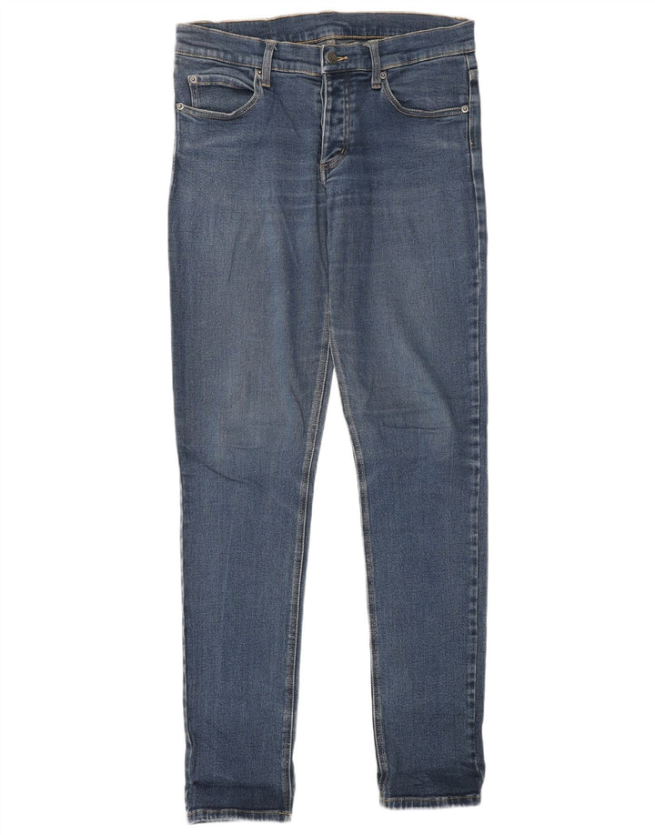 TANIE MĘSKIE Dżinsy Skinny W31 L34 W PONIEDZIAŁEK Niebieskie