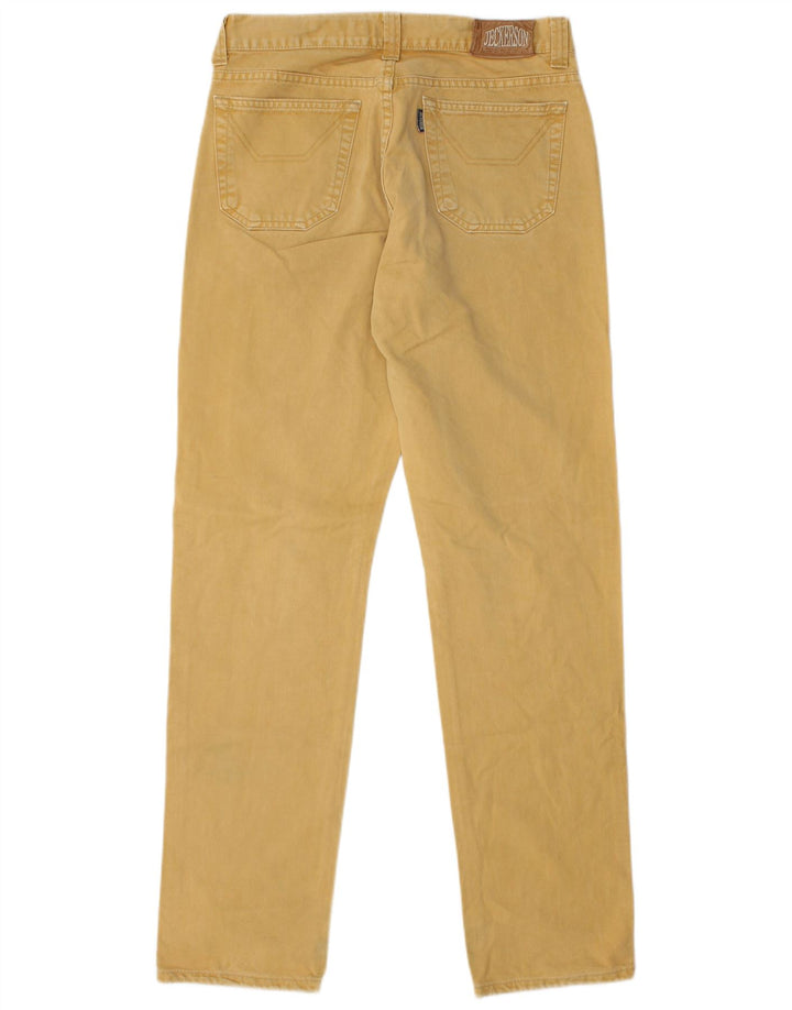 Męskie jeansy slim fit Jeckerson W32 L32 żółte