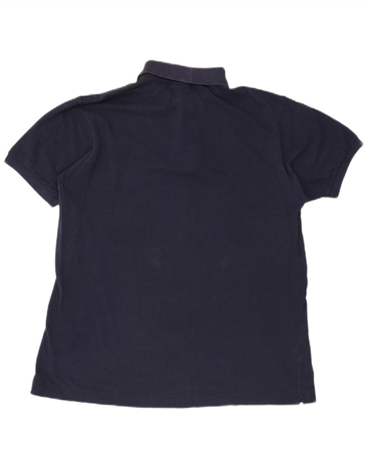 Męska koszulka polo Lacoste, rozmiar 5, duża, granatowa, bawełniana