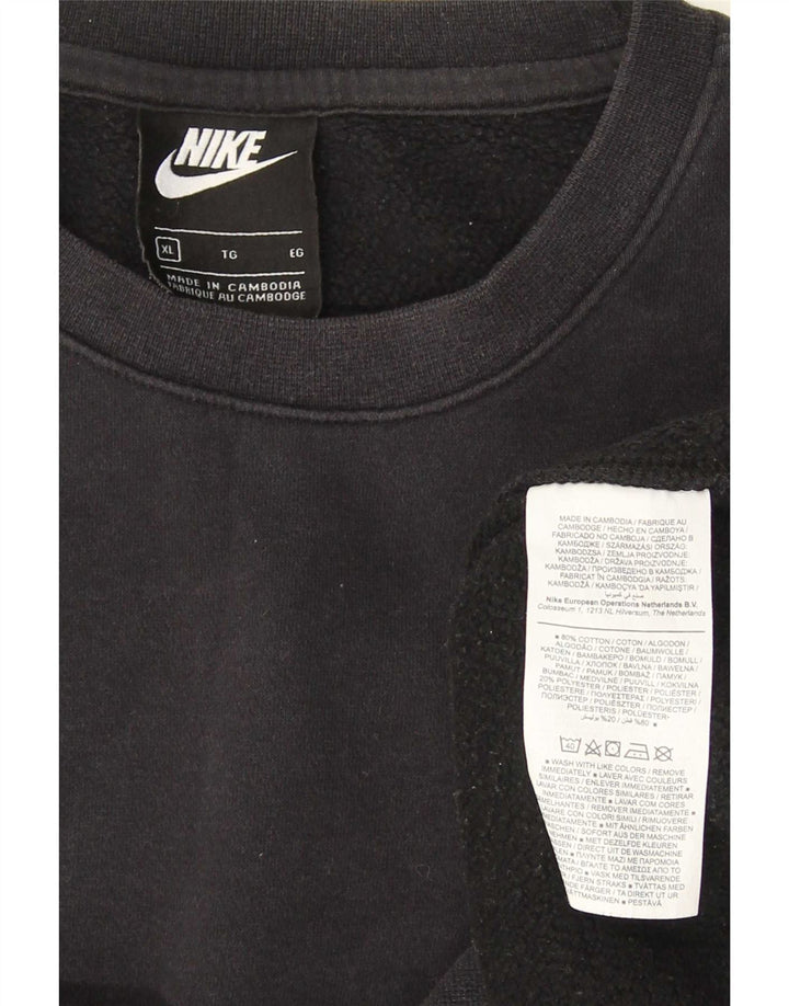 Męska bluza Nike XL, czarna, bawełniana