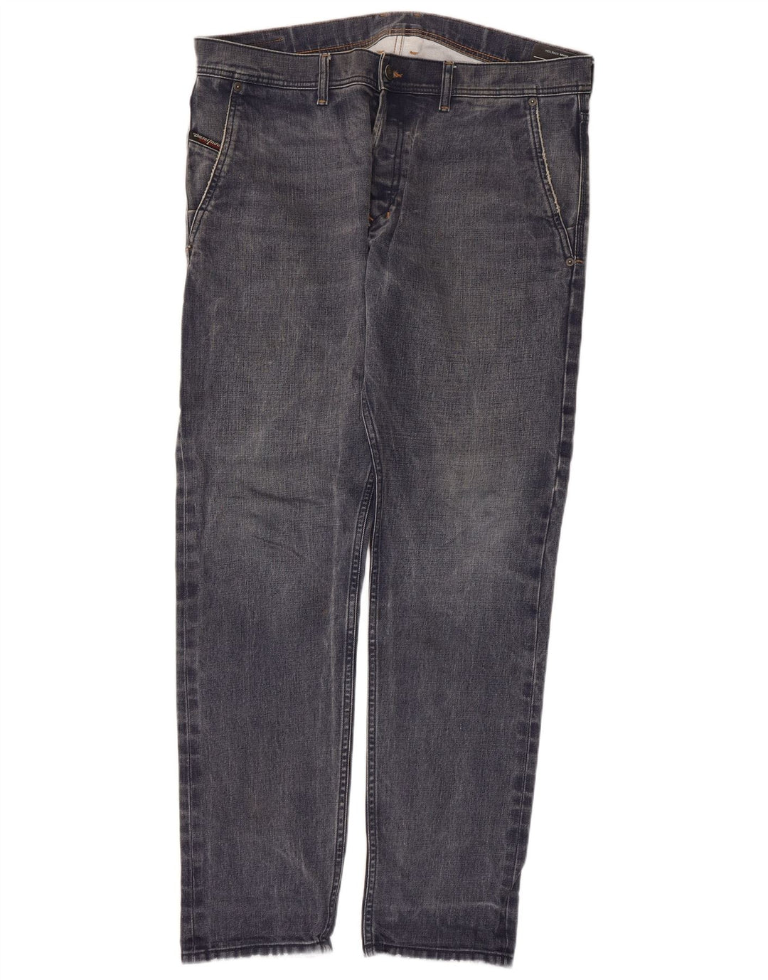 Diesel Męskie Slim Jeansy W36 L31 Granatowe Bawełniane
