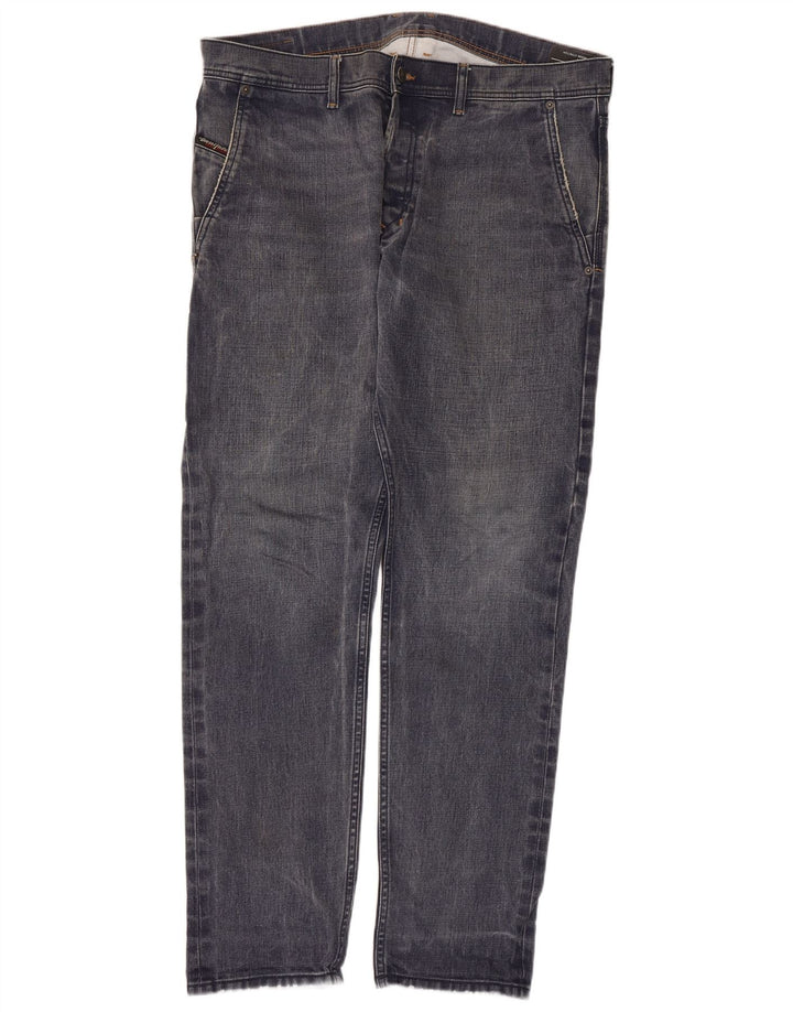 Diesel Męskie Slim Jeansy W36 L31 Granatowe Bawełniane