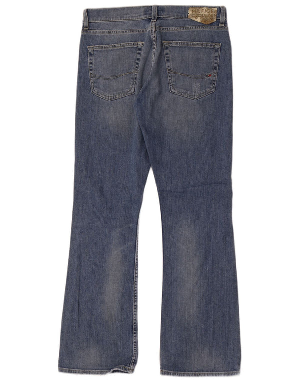 Damskie jeansy rozkloszowane Tommy Hilfiger W31 L30 Niebieskie bawełniane