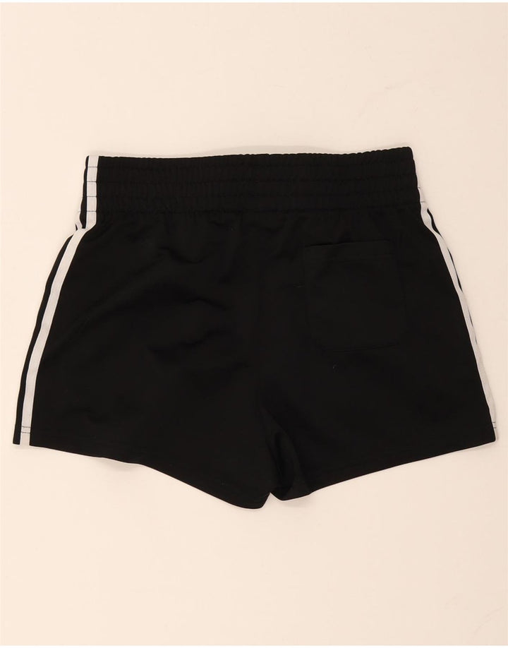 Damskie spodenki sportowe ADIDAS UK 12, średni czarny poliester