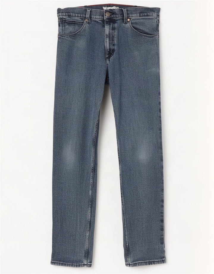 Męskie jeansy Wrangler Regular Slim W32 L32 Niebieskie bawełniane