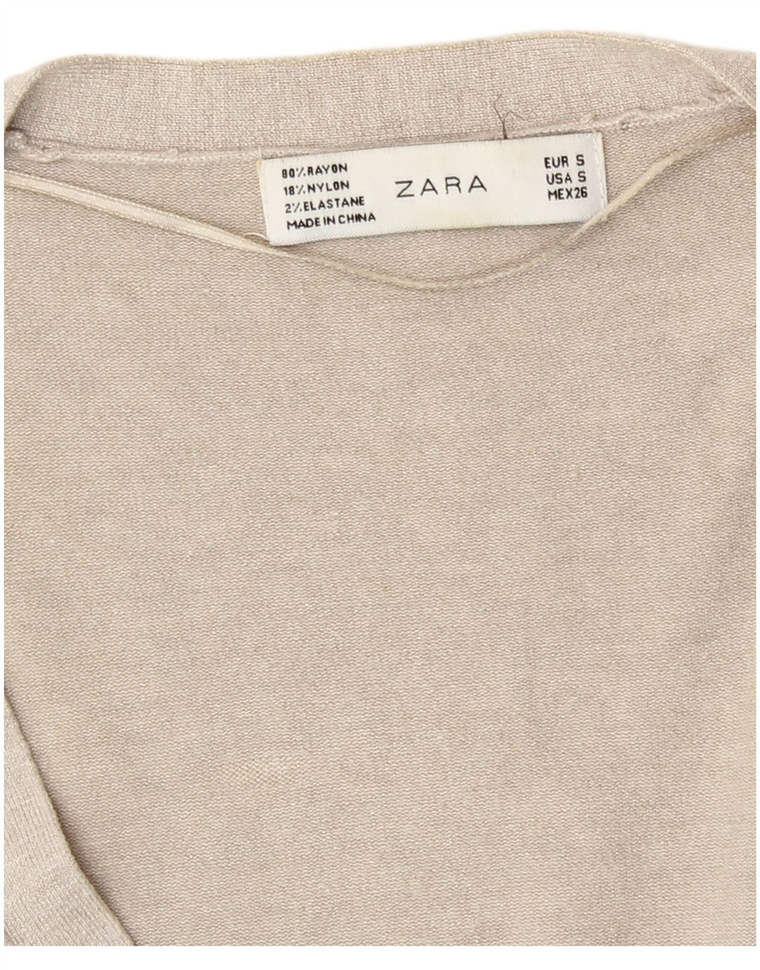 Sweter damski Zara Cardigan UK 10 Small Grey