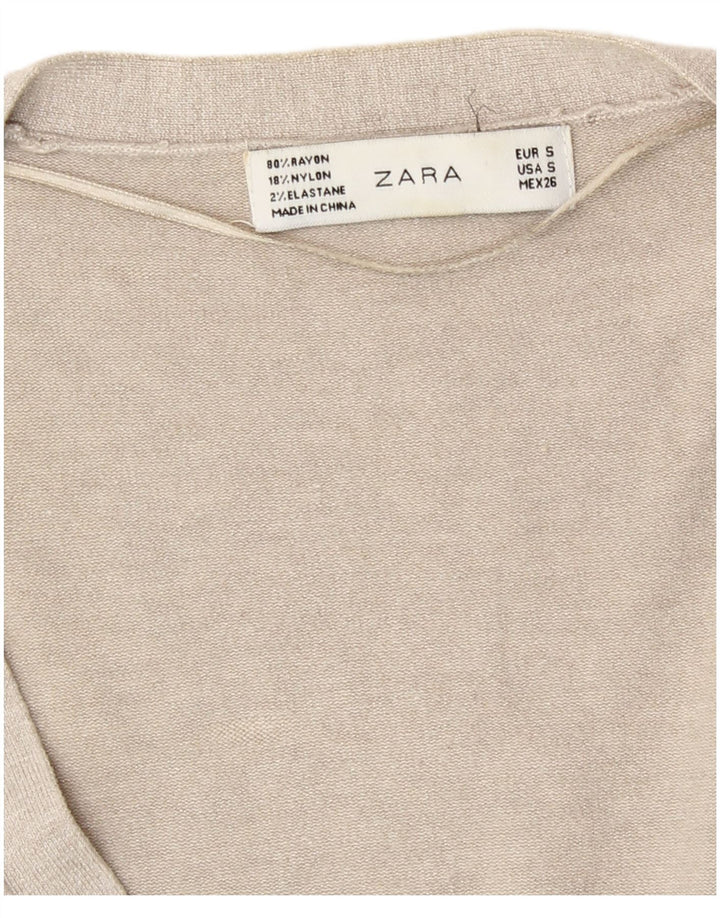 Sweter damski Zara Cardigan UK 10 Small Grey