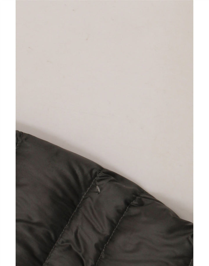 Męska wyściełana kurtka z kapturem Blauer UK 36 Small Szary Nylon