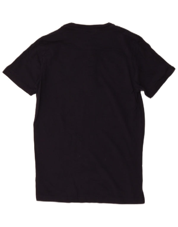 T-shirt męski Pierre Cardin, mały, granatowy, bawełniany