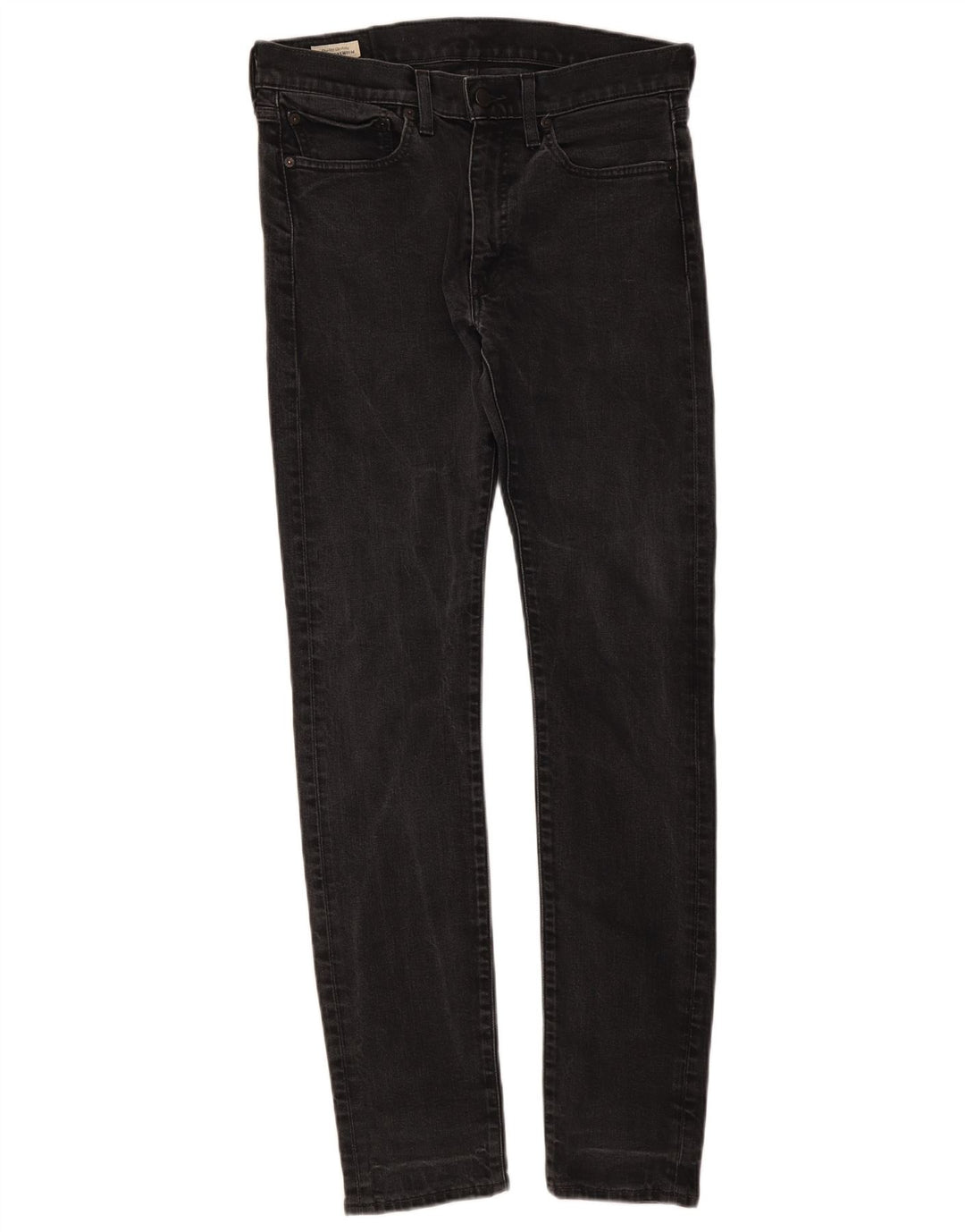 Męskie jeansy Levi's 519 Skinny W32 L34 Szara bawełna