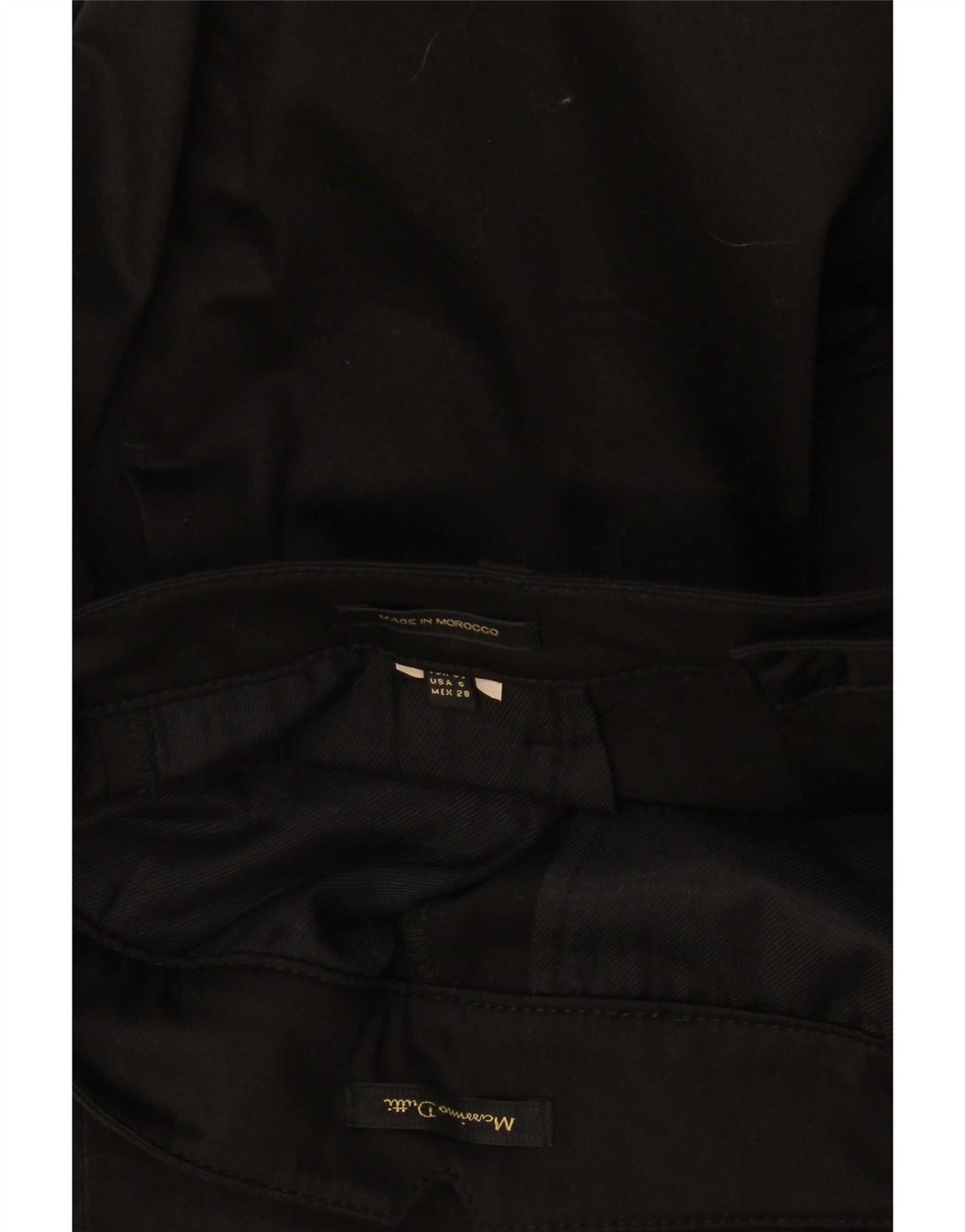 Spodnie damskie Massimo Dutti Slim Chino EU 38 Small W28 L29 Czarne