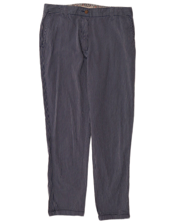 Damskie spodnie Chino Marks & Spencer UK 12 Medium W30 L29 Granatowe