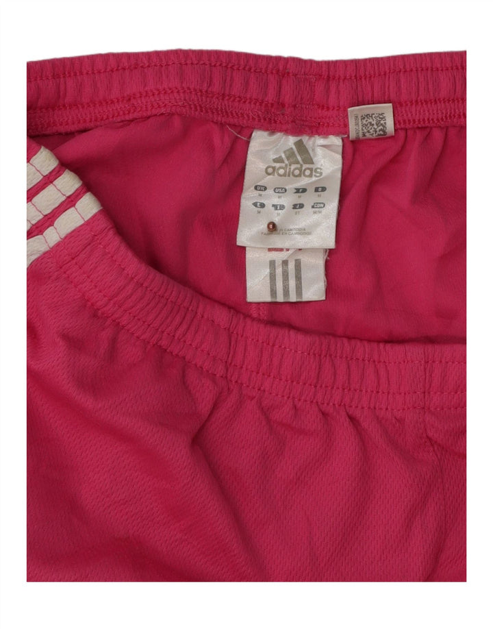 Damskie spodenki sportowe ADIDAS UK 14 Średnioróżowy poliester
