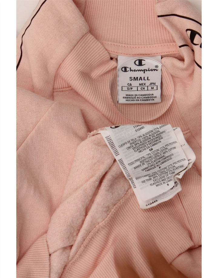 Damska bluza z kapturem Champion Oversize Graphic UK 10 Small Pink Cotton