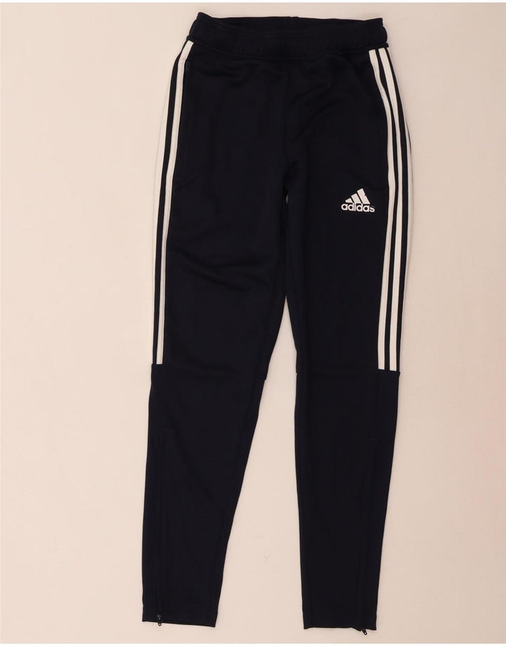 Męskie spodnie dresowe Adidas Aeroready XS Granatowy poliester