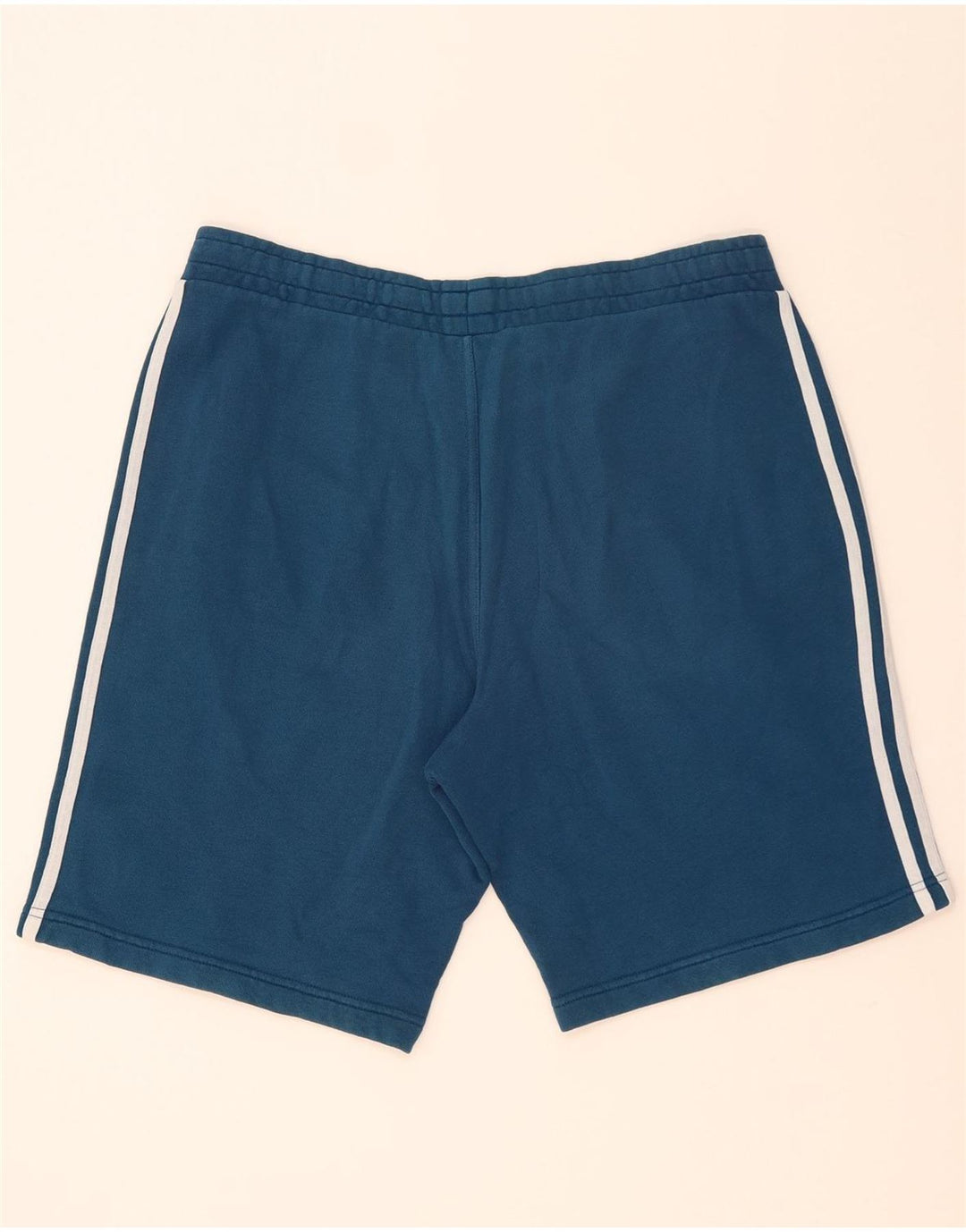 Męskie spodenki sportowe Adidas, duże, niebieskie, bawełniane