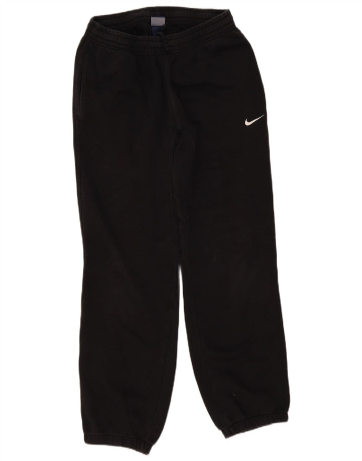 Męskie spodnie dresowe Nike, małe, czarne, bawełniane