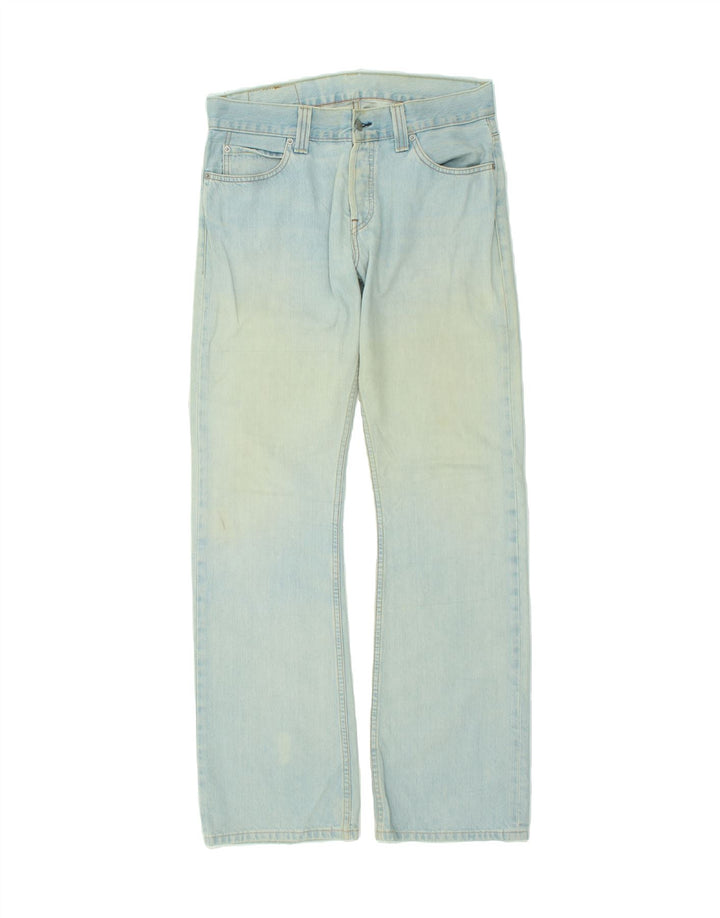 Męskie jeansy Bootcut LEVI'S 512 W33 L34 Niebieska bawełna