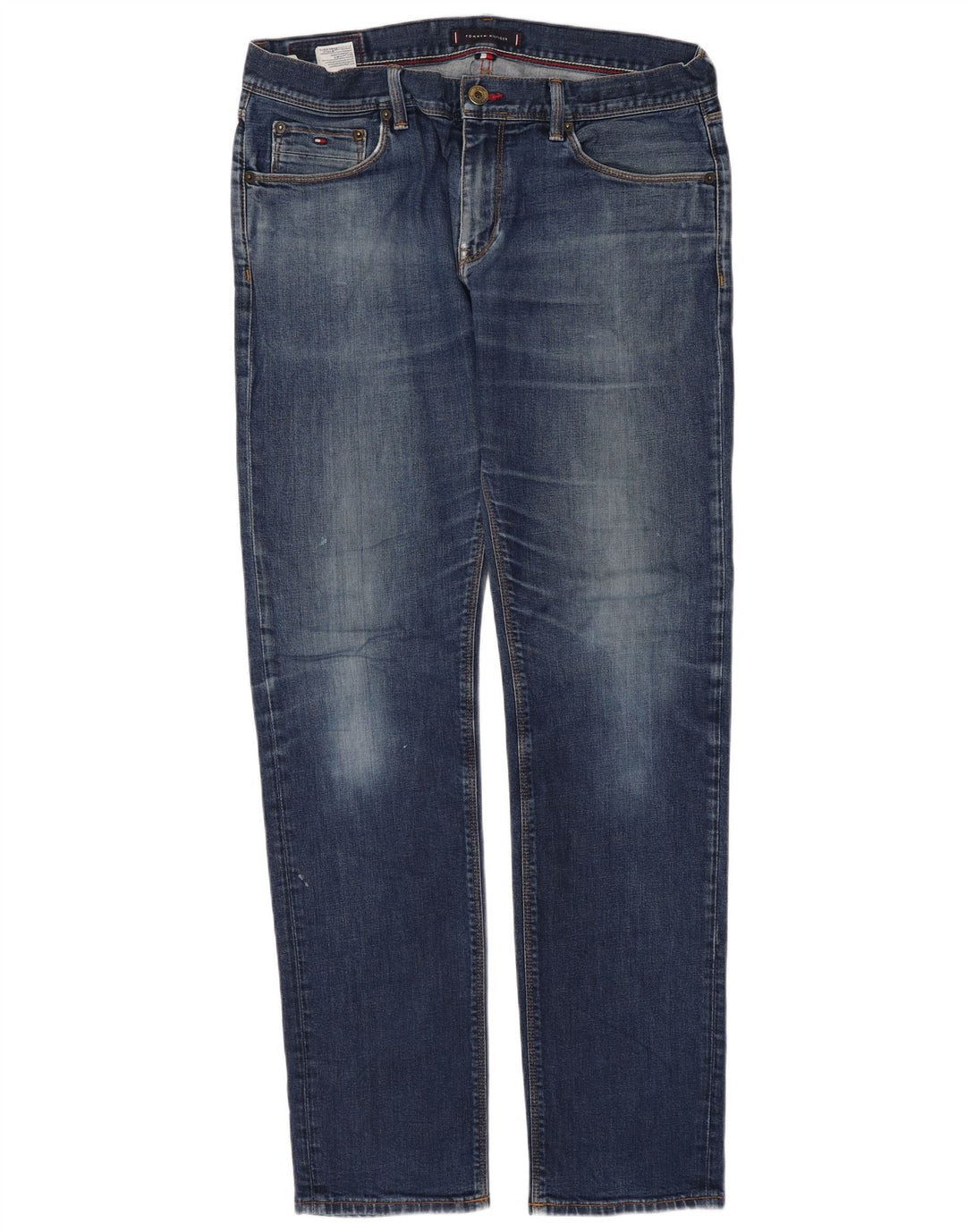 Męskie dżinsy Tommy Hilfiger Bleecker Slim W34 L34 Niebieska bawełna