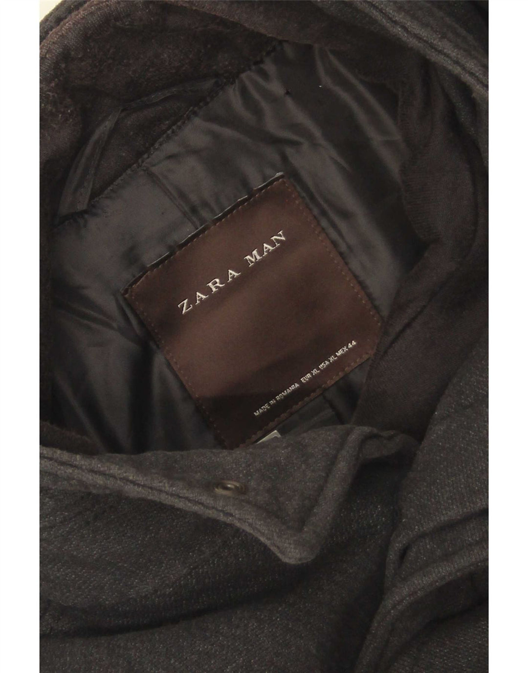 Płaszcz męski Zara UK 42 XL, szary, poliester
