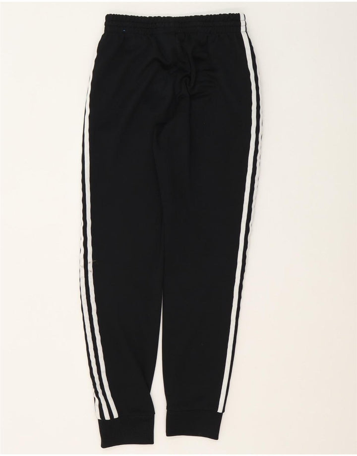 Męskie spodnie dresowe Adidas, małe, czarne, poliestrowe