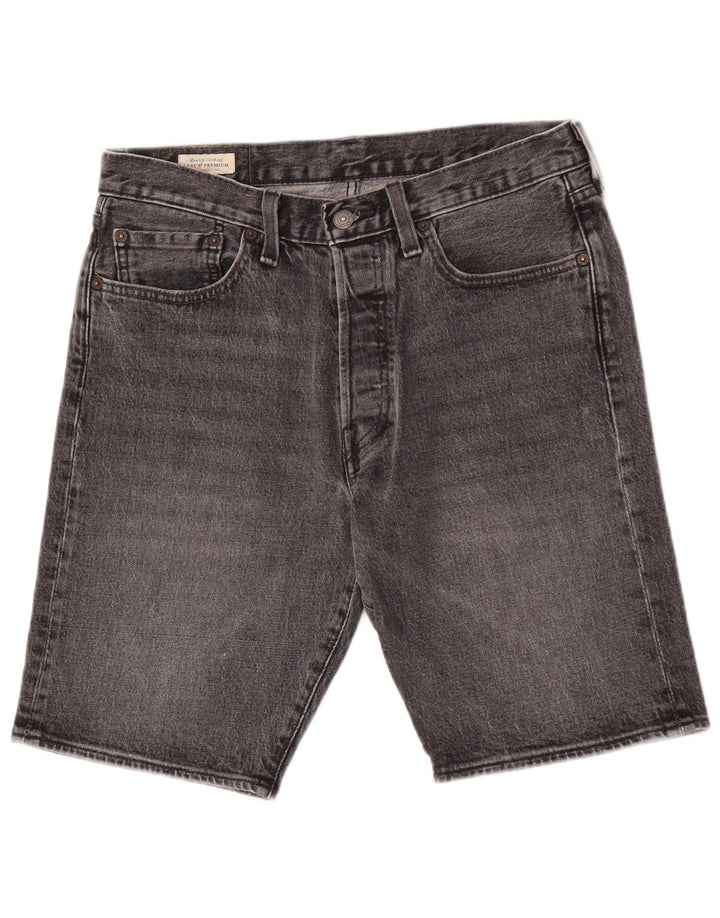Męskie spodenki jeansowe Levi's 501 W31 Średnioszare, bawełniane