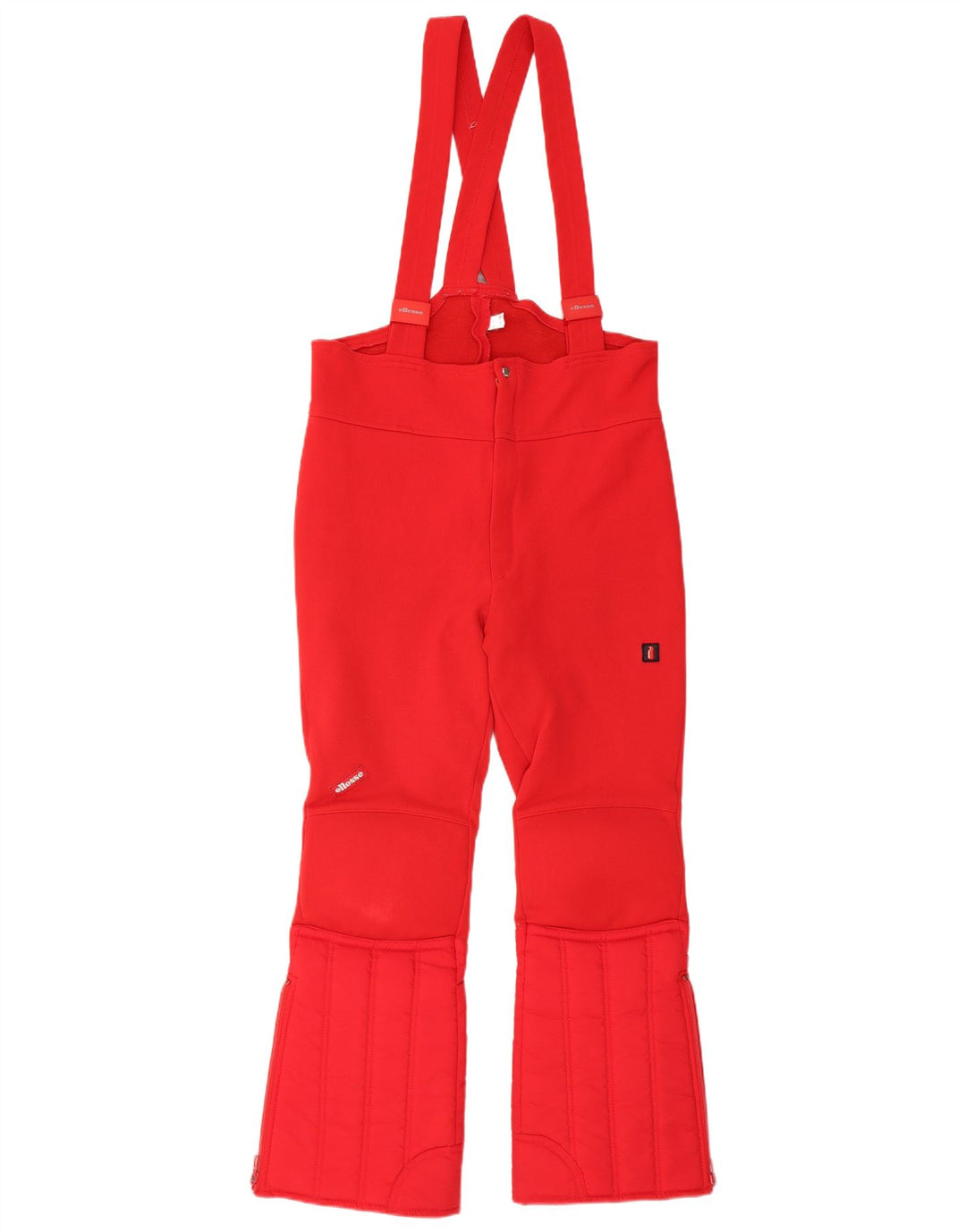 Męskie spodnie narciarskie Ellesse Crop Dungarees IT 50 Large Red Acryl