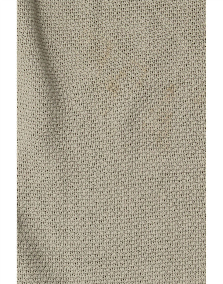 Męski sweter O'Neill z dekoltem w łódkę, duży, bawełniany khaki