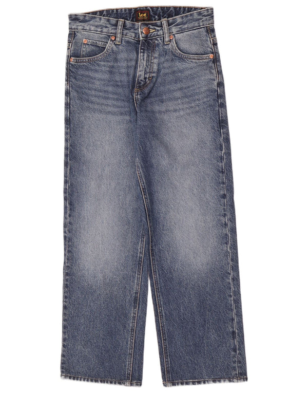 Męskie jeansy Lee Rider Classic Fit Straight W25 L27 Niebieskie, bawełniane