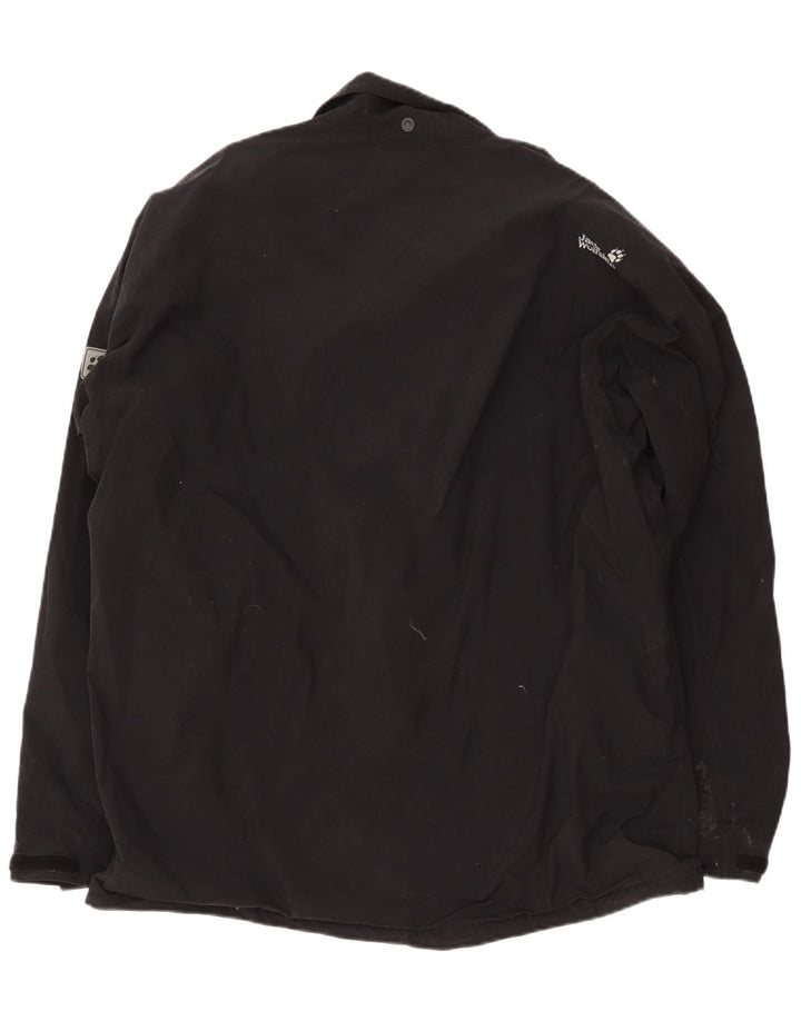 Męska kurtka wiatrówka Jack Wolfskin UK 50 3XL Czarny poliamid
