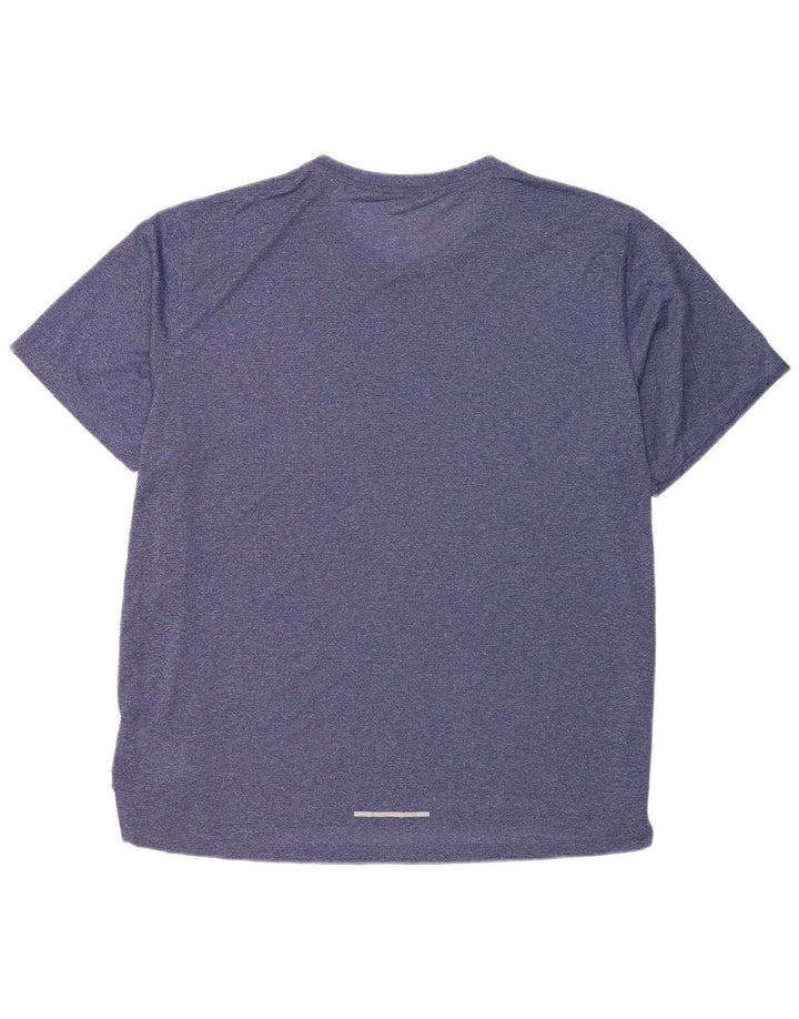 T-shirt męski Nike Dri Fit Top 2XL granatowy poliester