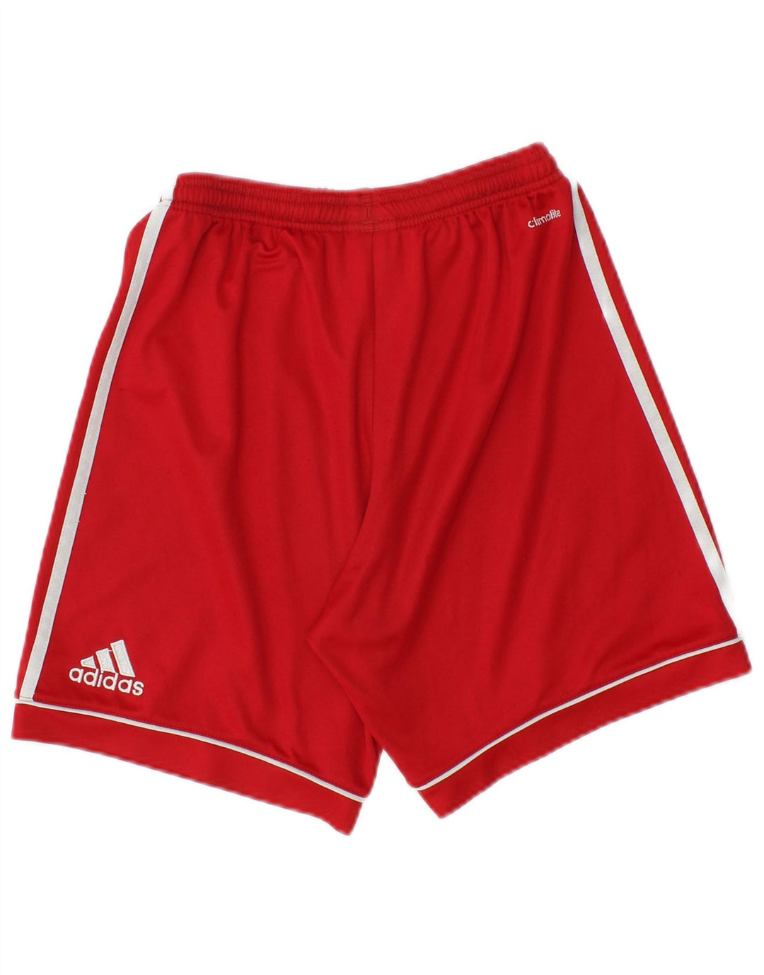 Chłopięce spodenki sportowe Adidas Climalite 13-14 lat, czerwony poliester